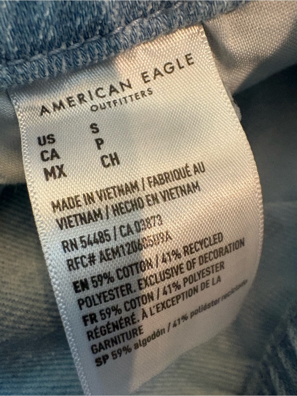 American Eagle Soft Wide-leg Jean Sz Small - Picture 4 of 11